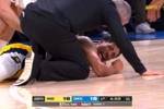 自己知道发生了什么！哈利伯顿在地上捶地板捶得都哭了😭